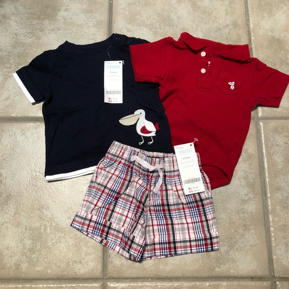 Gymboree baby boys Set - 0-3 months